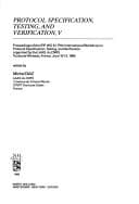 Tapa de Protocol Specification, Testing, and Verification, V