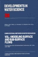 Tapa de Modeling Surface and Sub-Surface Flows (Developments in Water Science)