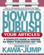 Tapa de How to publish your articles