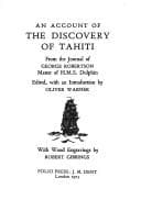 Tapa de The discovery of Tahiti