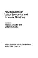 Tapa de New directions in labor economics and industrial relations