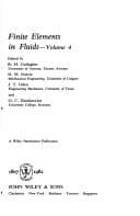 Tapa de Finite Elements in Fluids (Numerical Methods in Engineering Series: 1)