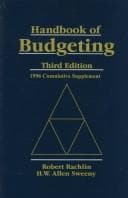 Tapa de Handbook of Budgeting