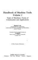 Tapa de Handbook of machine tools