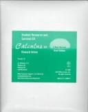 Tapa de Calculus with Analytical Geometry, Sixth Edition (Student Resource and Survival CD)