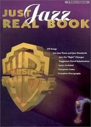 Tapa de Just Jazz Real Book, C Edition (Real Books)