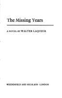 Tapa de The missing years