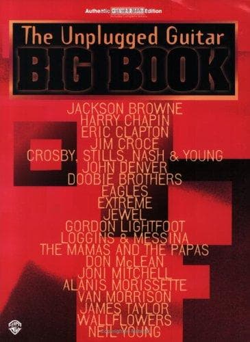 Tapa de The Unplugged Guitar Big Book