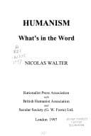 Tapa de Humanism