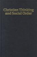 Tapa de Christian thinking and social order