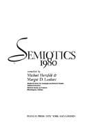 Tapa de Semiotics 1980