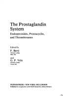 Tapa de The Prostaglandin system
