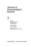 Tapa de Advances in Parapsychological Research