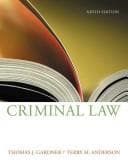 Tapa de Criminal law