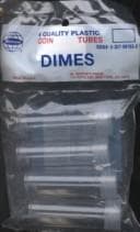 Tapa de Peg Bag Coin Tubes - Dime