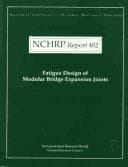 Tapa de Fatigue design of modular bridge expansion joints