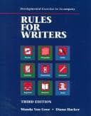 Tapa de Rules for Writing