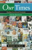 Tapa de Our Times