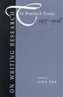 Tapa de On writing research