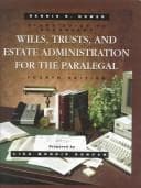 Tapa de Study Guide to Accompany Wills, Trusts, and Estate Administration for the Paralegal