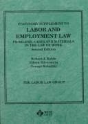 Tapa de Statutory supplement to labor and employment law