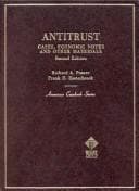 Tapa de 1982-83 supplement to Antitrust cases, economic notes, and other materials