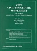 Tapa de Civil Procedure Supplement for Use with All Pleading and Procedure Casebooks