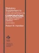 Tapa de Statutory Supplement to Corporations and Limited Partnerships
