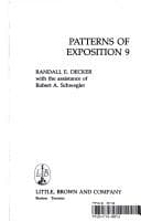 Tapa de Patterns of exposition 9