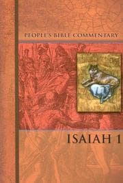 Tapa de Isaiah I (People's Bible Commentary)