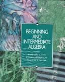 Tapa de Beginning and Intermediate Algegra