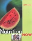 Tapa de Nutrition Now