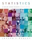 Tapa de Statistics: Instructor's Edition (Statistics: A tool For Social Research)