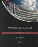 Tapa de Multinational Management