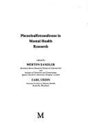 Tapa de Phenolsulfotransferase in Mental Health Research