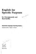 Tapa de English for specific purposes