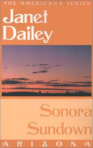 Tapa de Sonora Sundown (Janet Dailey Americana)