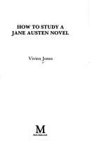Tapa de How to study a Jane Austen novel
