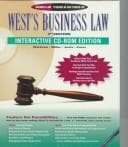 Tapa de Interactive CD-ROM version of West's Business Law, 7th Edition