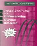 Tapa de Student Study Guide for Understanding Nursing Research