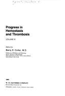 Tapa de Progress In Hemostasis & Thrombosis Volume 9 (PROGRESS IN HEMASTASIS & THROMBOSIS)
