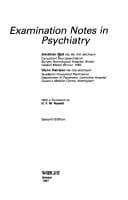 Tapa de Examination Notes in Psychiatry