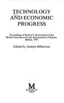Tapa de Technology and Economic Progress (British Association for the Advancement of Science)