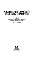 Tapa de Prestressed concrete design by computer