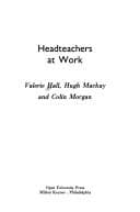 Tapa de Headteachers at work