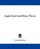 Tapa de Apple Seed And Brier Thorn