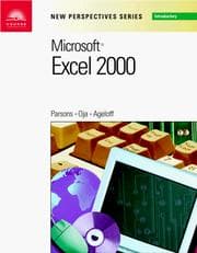 Tapa de New perspectives on Microsoft Excel 2000