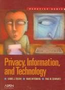 Tapa de Privacy, information, and technology