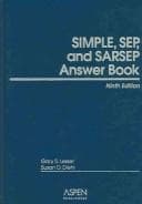 Tapa de SIMPLE, SEP and SARSEP Answer Book