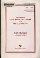 Tapa de Fitzgibbon and Glazer Supplement
